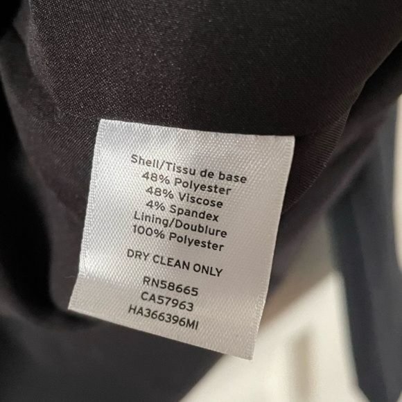 Halogen Black Pinstripe Blazer - Picture 11 of 11